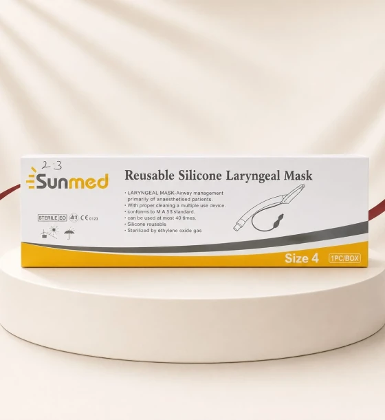 لارنجيال ماسك PVC مقاس 4