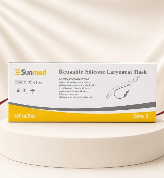 لارنجيال ماسك PVC مقاس5