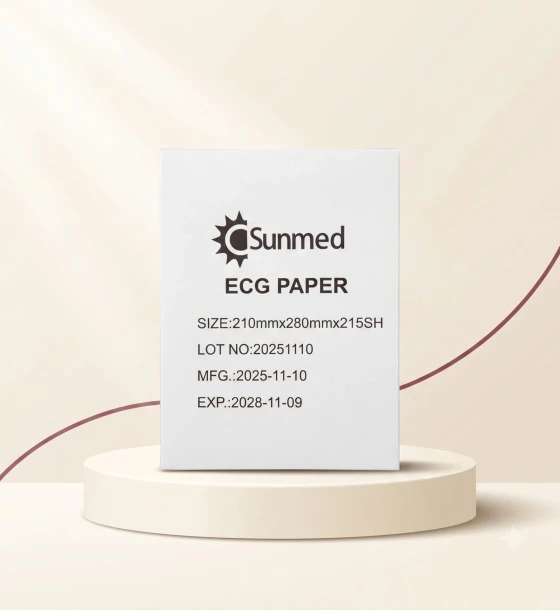 اوراق دفتر تخطيط القلب مقاس 210ملم *280ملم 215ورقه SUNMED