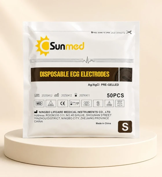 الكترود لاصق صغار ECG ELECTRODE Child (سنميد) بالشدةعبوة 50