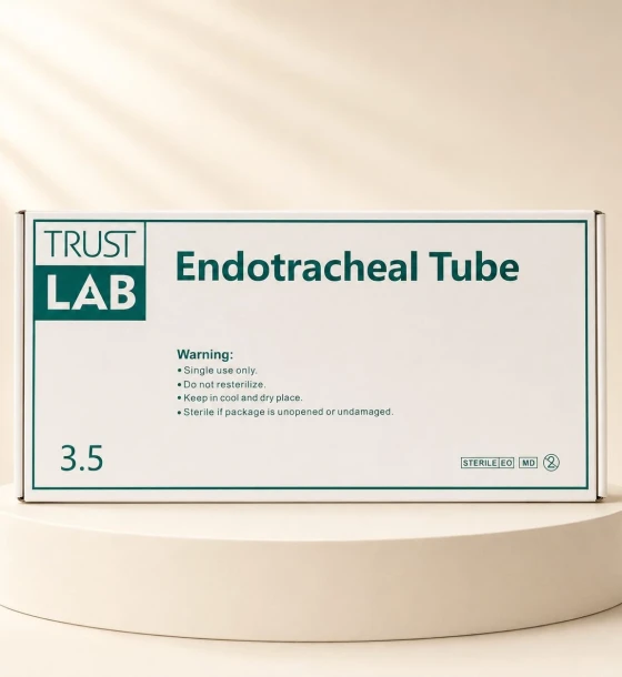 قساطر تخدير اندوتراكيال تيوب مقاس 3.5 ( Trustlab)