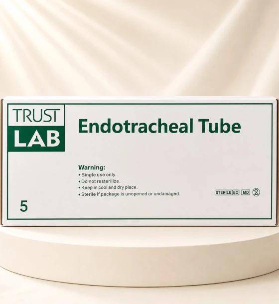 قساطر تخدير اندوتراكيال تيوب مقاس 5 ( Trustlab)