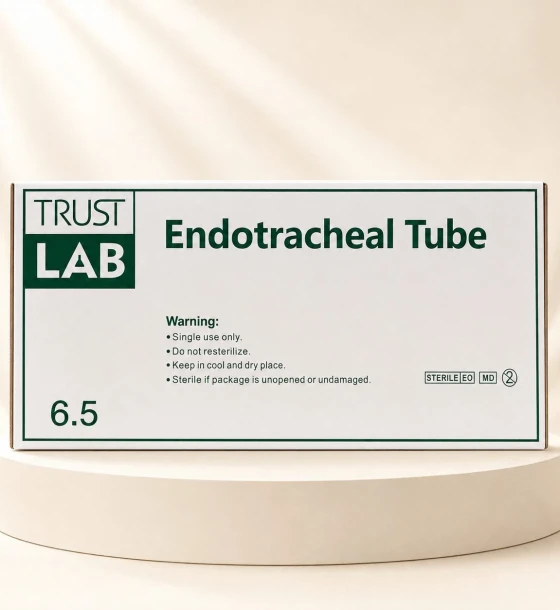قساطر تخدير اندوتراكيال تيوب مقاس 6.5 ( Trustlab)