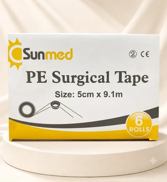 بلاستر شفاف الاصلي مقاس 5سم * 9 متر SUNMED